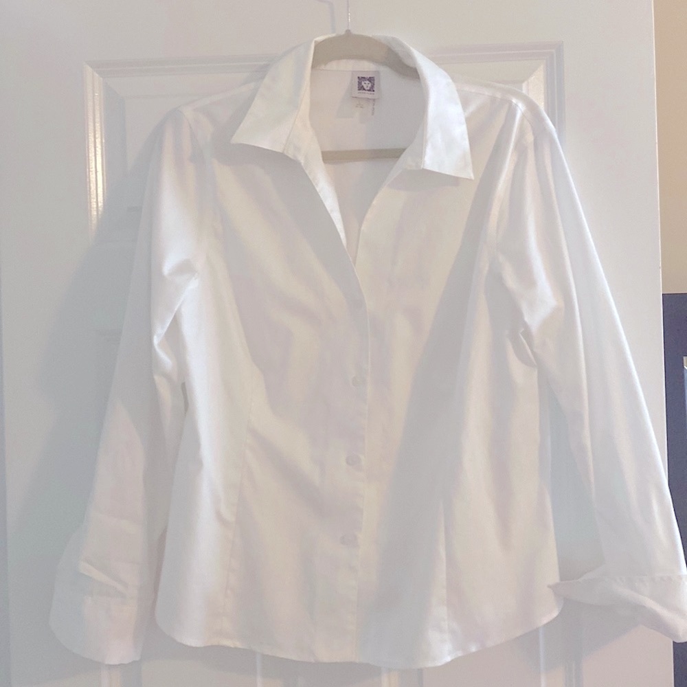 long sleeve white shirt